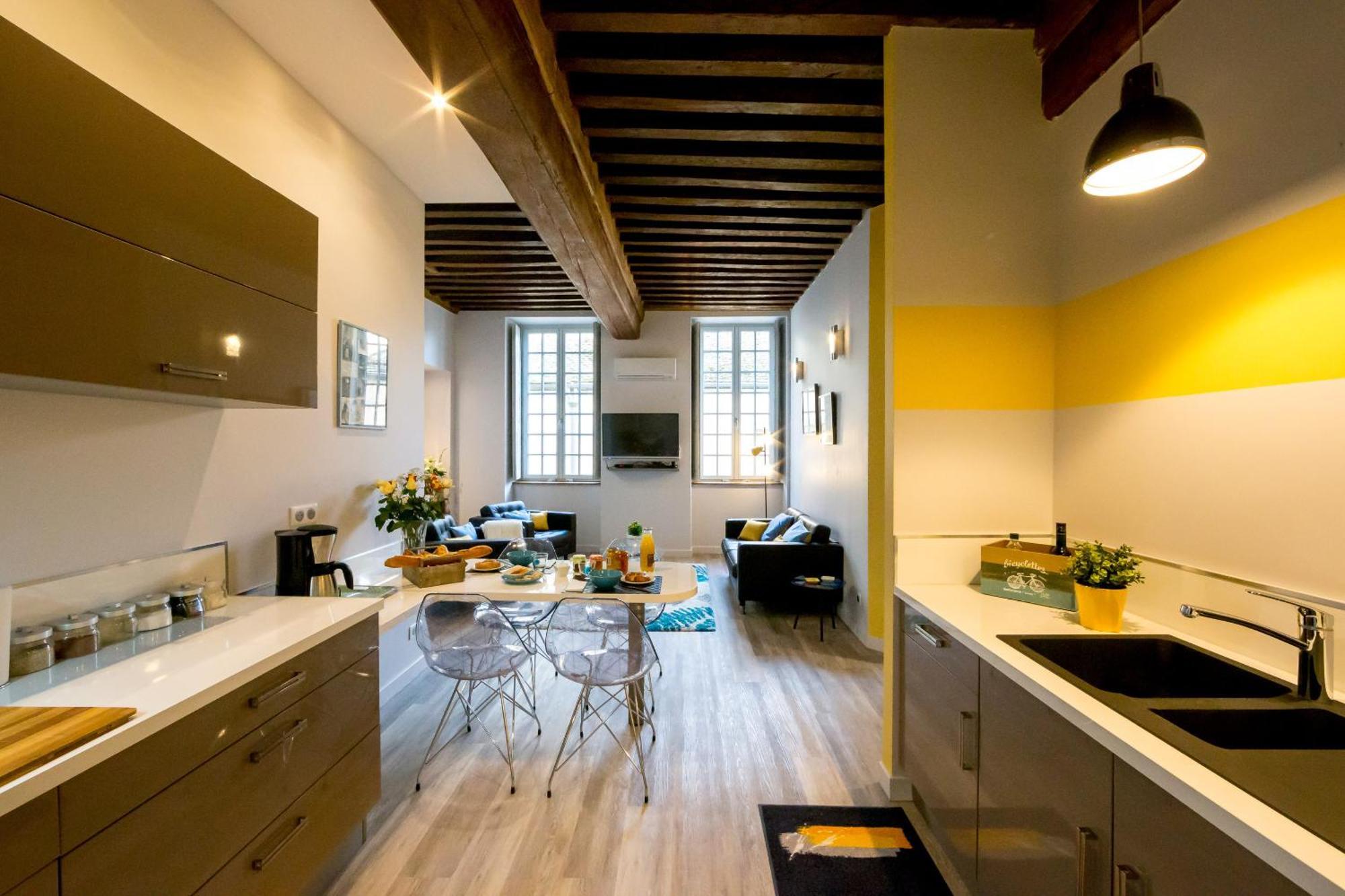 Apartment Beaune Sweet Home, 4 D'exception Avec Parking Inclus